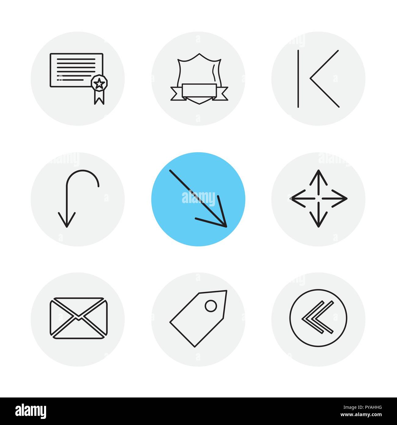 message , tag , sheild , arrows , directions , avatar , download ...