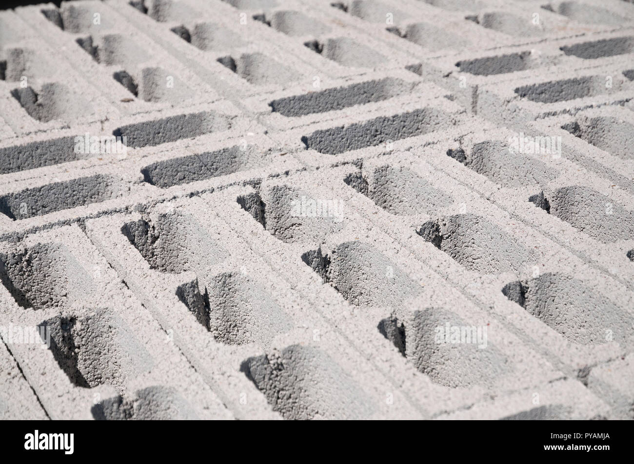 Concrete Bricks, Blocks Stock Photo Alamy