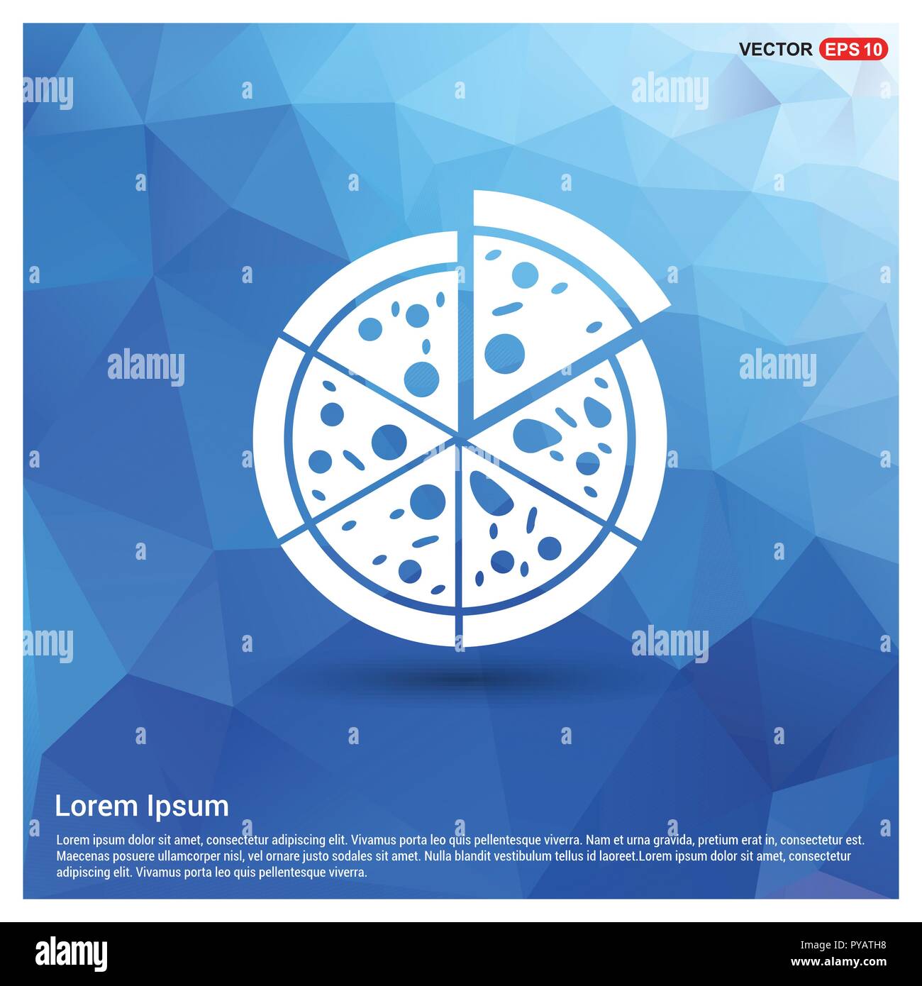 Classic pizza icon Stock Vector Image & Art Alamy