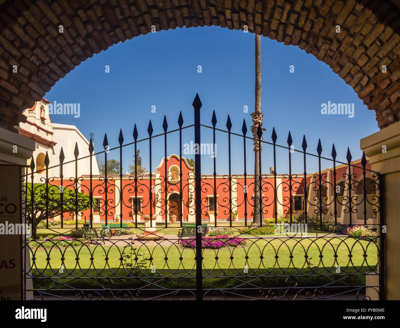 Detail of the cabildo of Salta City in Argentina in the northwest Stock Photo
