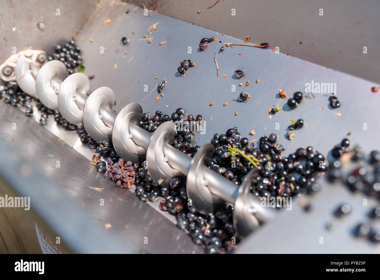 Grape crusher hires stock photography and images Alamy