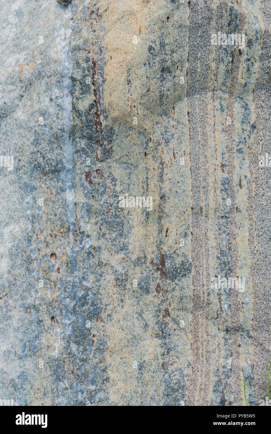 Rough texture of the stone surface of an ancient boulder Stock Photo ...