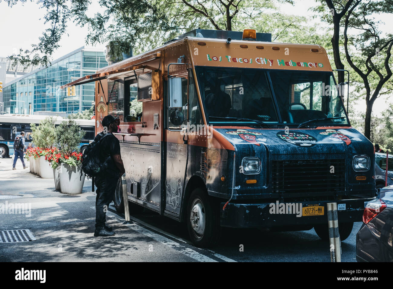 Food Truck New York Stock Photos Food Truck New York Stock