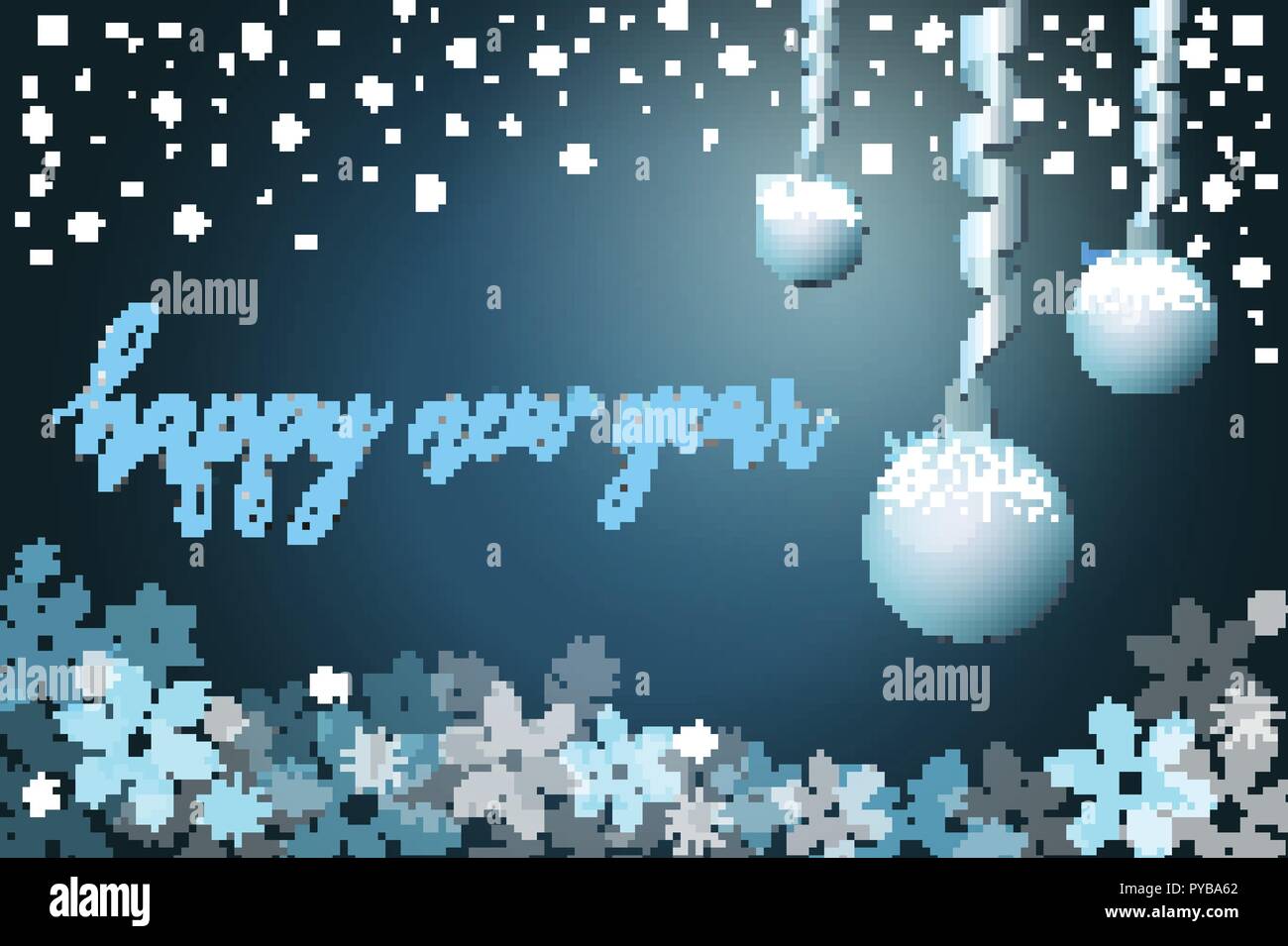 Winter holiday background with snow Stock Vector Image & Art - Alamy