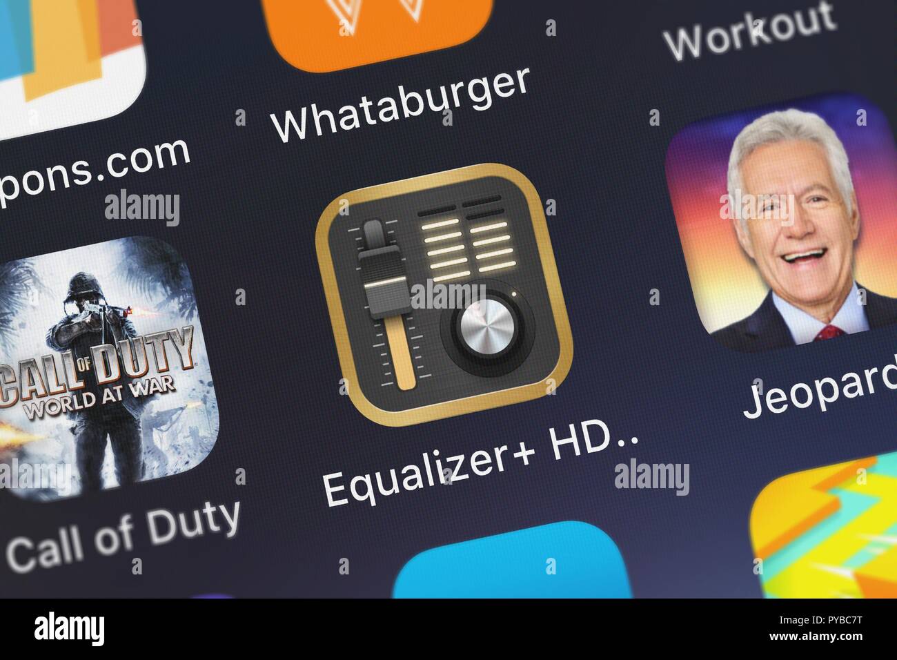 London, United Kingdom October 26, 2018 The Equalizer+ HD music