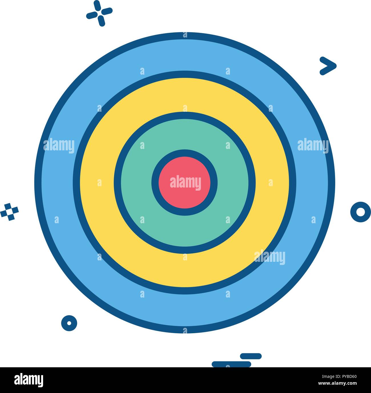 target Aim archery focus success icon vector design Stock Vector Image ...