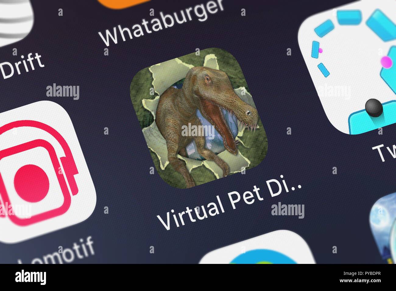 Virtual pet dinosaur hires stock photography and images Alamy