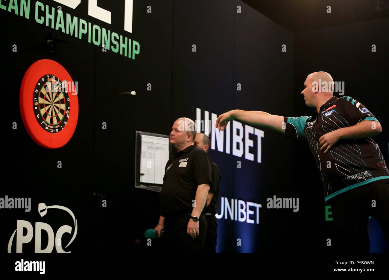 firo 25.10.2018, Dart, PDC, Unibet European Darts Championship 2018