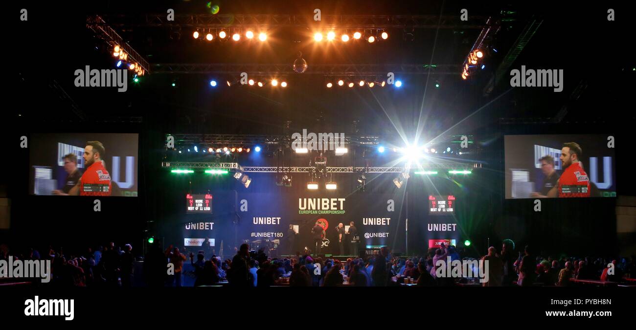 Unibet european darts championship 2018 hires stock photography and