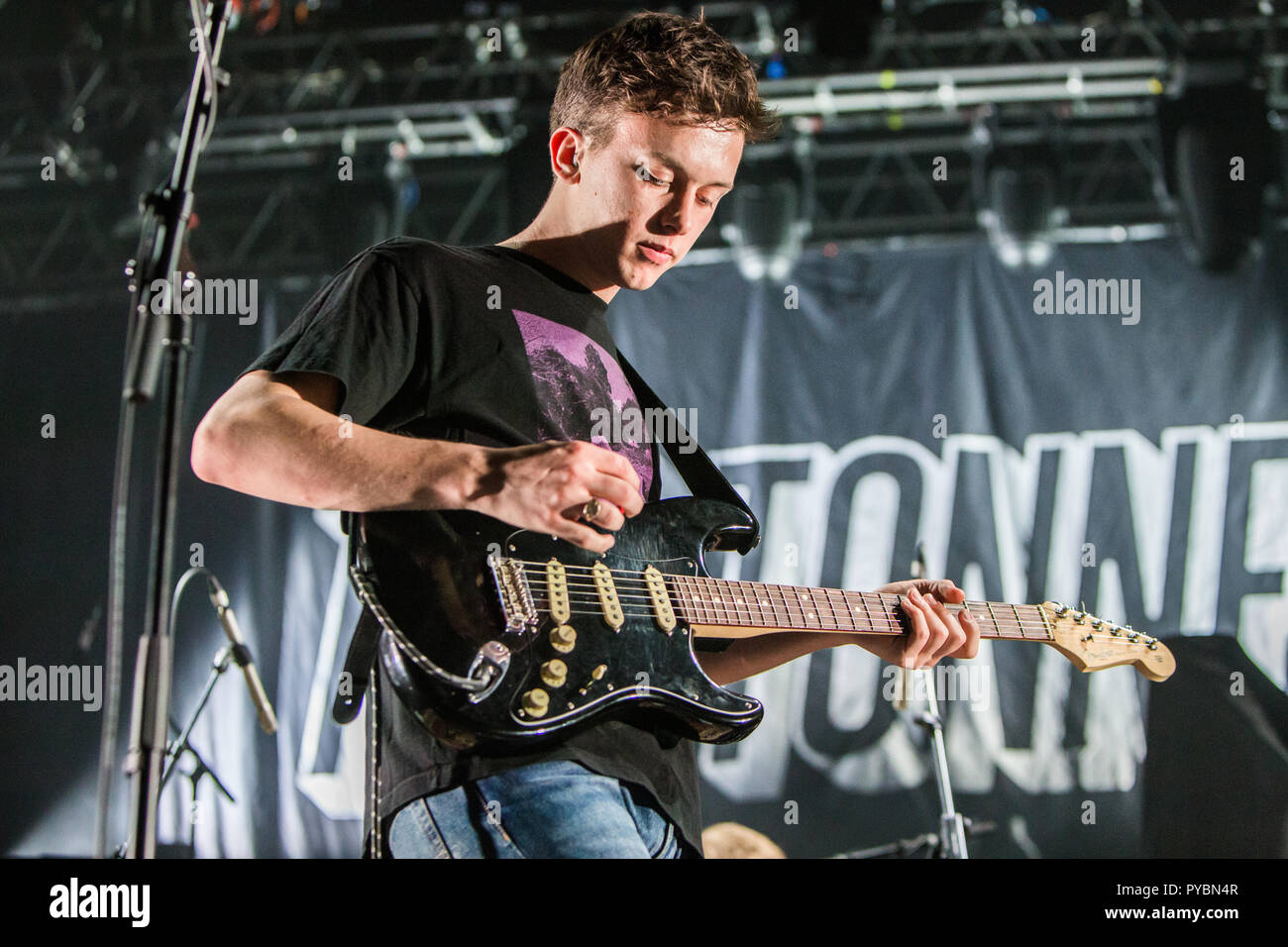 Milan, Italy. 26 October 2018. The English singer-songwriter Ethan