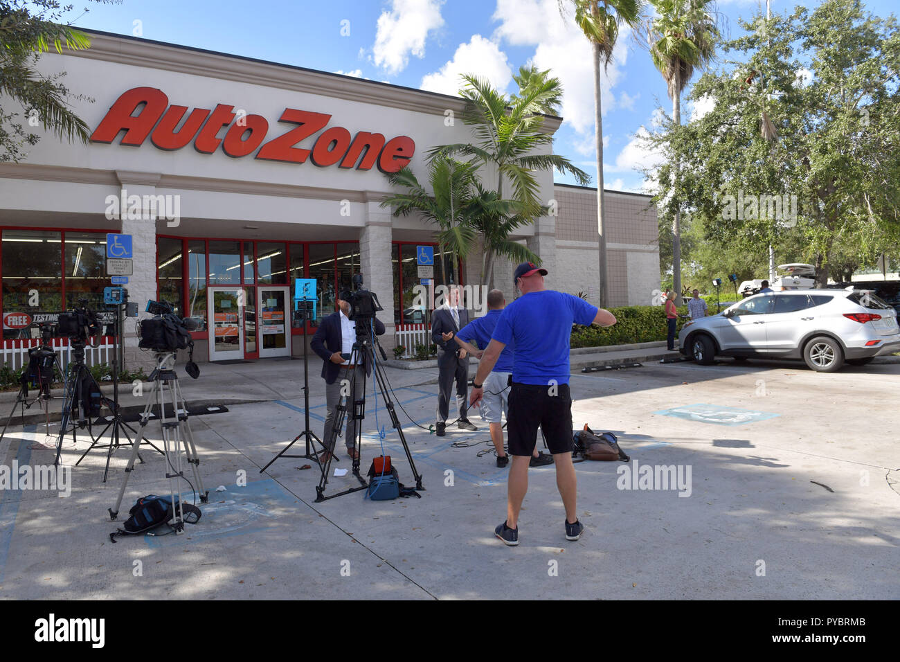 Florida, USA. 26th Oct, 2018. NO NEW YORK PAPERS PLANTATION, FL