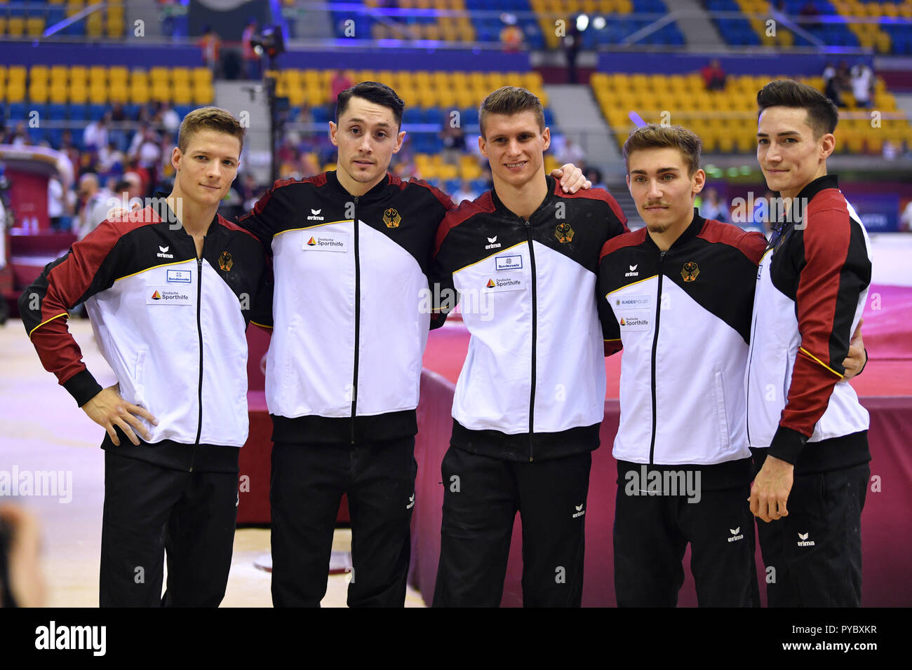Germany team group (GER), October 26, 2018 Artistic Gymnastics The