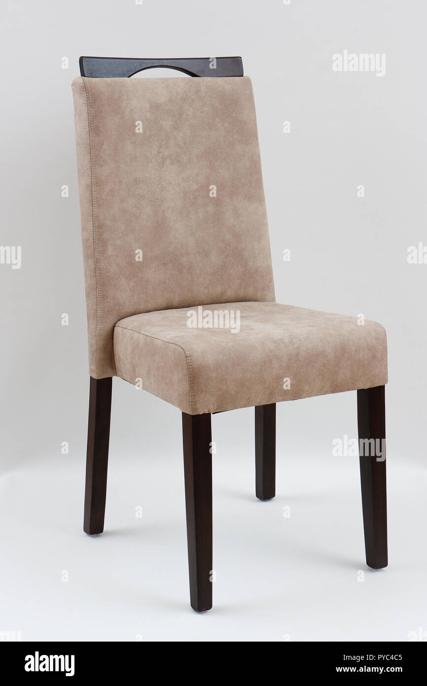 Modern chair isolated on white background Stock Photo - Alamy