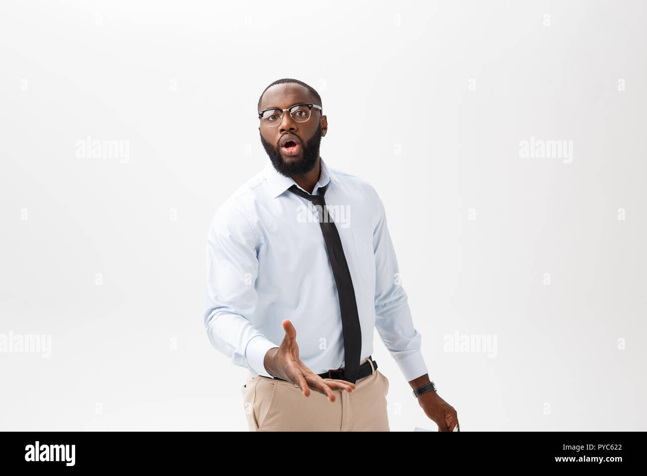 White polo with clearance necktie