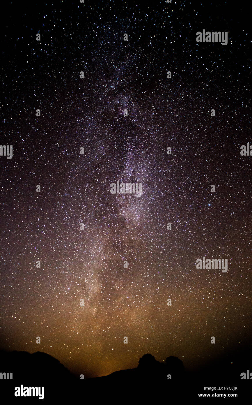 Milky Way Core Stock Photo
