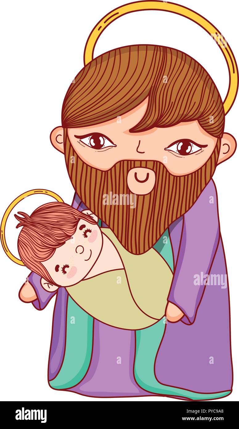 Nativity Characters Stock Vector Images Alamy