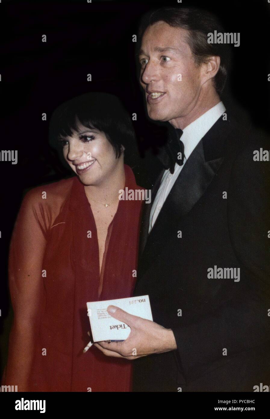 Liza Minnelli Halston Undated Photo By John Barrett Photolink Stock Photo Alamy
