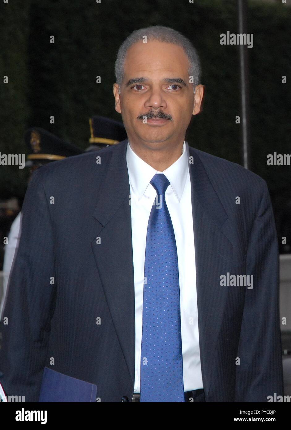 Washington DC. 5-13-2010 United States Attorney General Eric Holder arrives at the National Police Week candlelight memorial. Credit: Mark Reinstein /MediaPunch Stock Photo