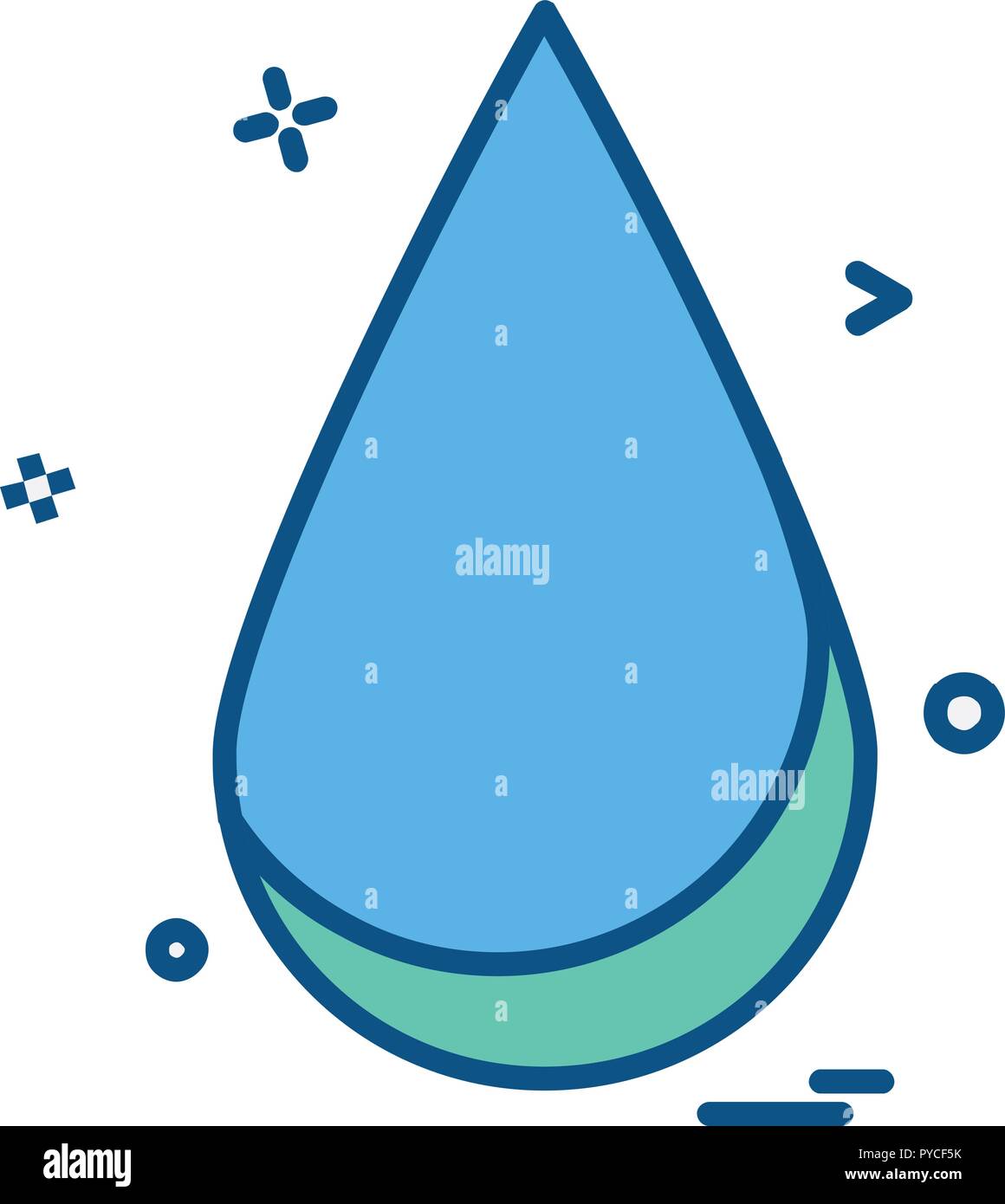 Drop icon design vector Stock Vector Image & Art - Alamy