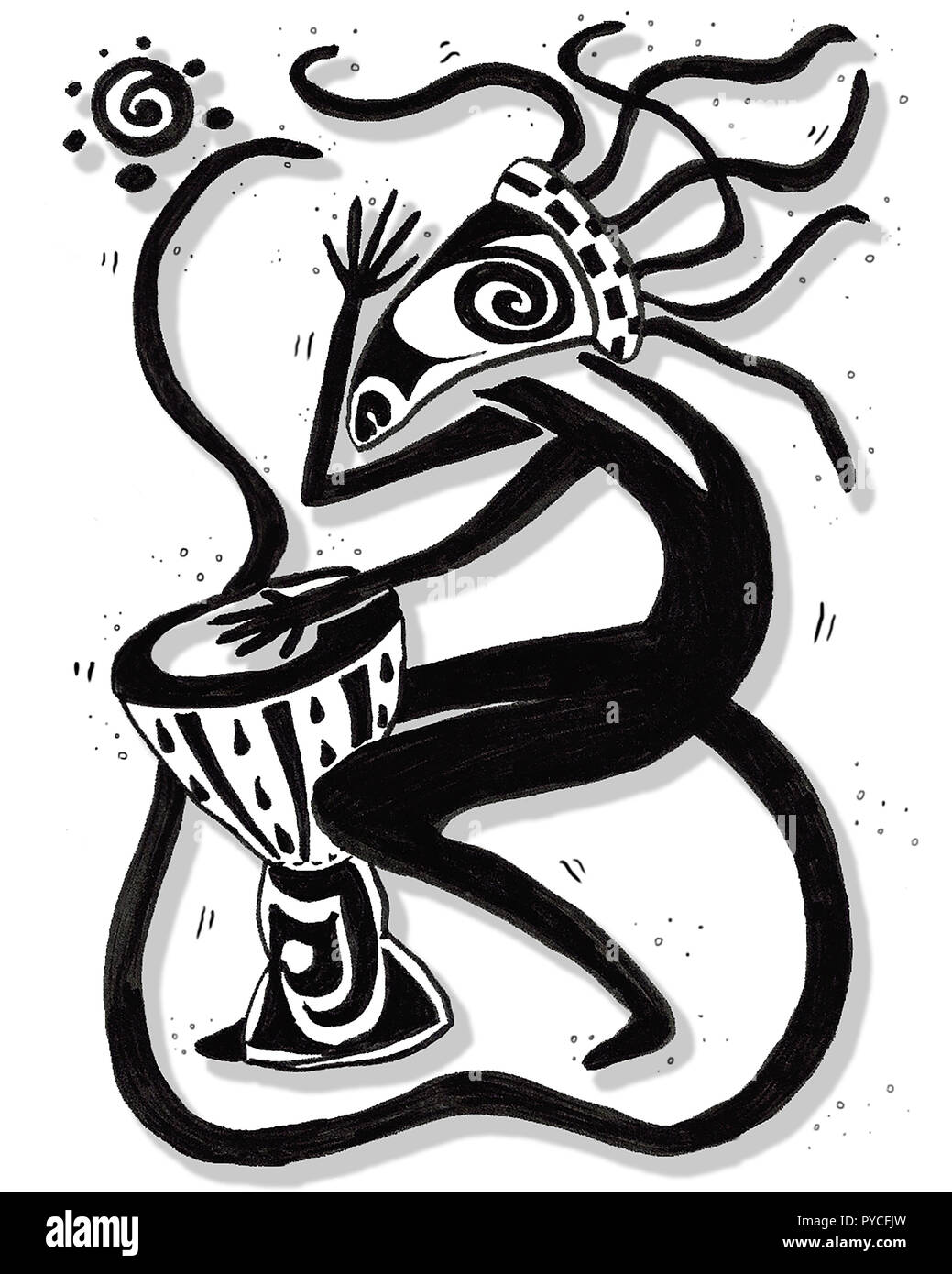Kokopelli Tribal Tattoos