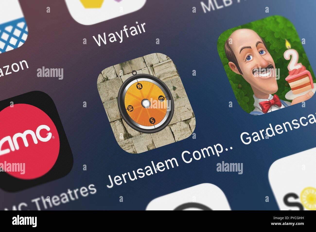 Jerusalem compass hires stock photography and images Alamy