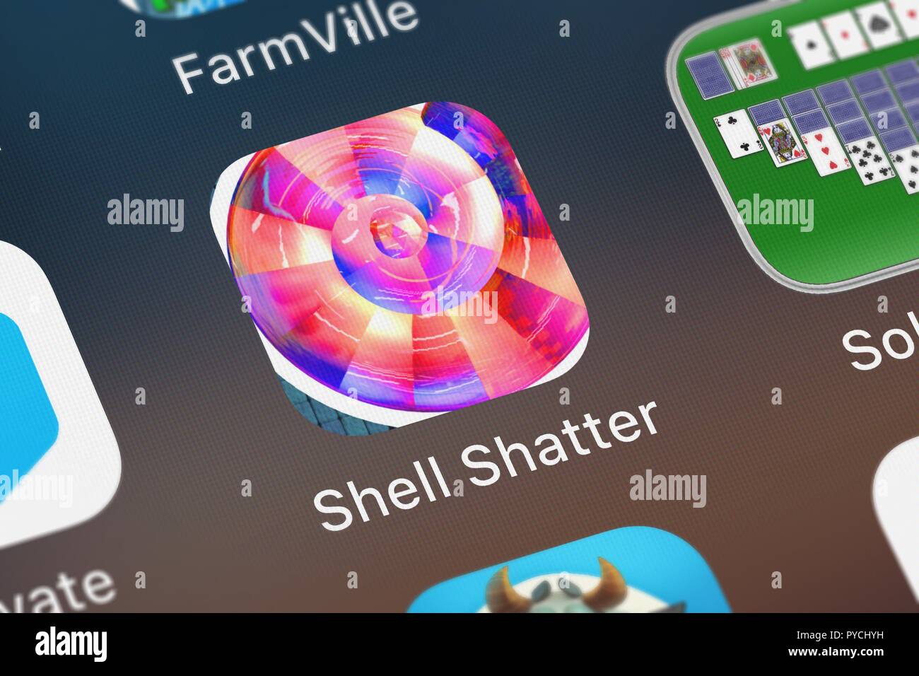 Shell Shatter London, United Kingdom - October 26, 2018: Screenshot of Scott Cawthon ...