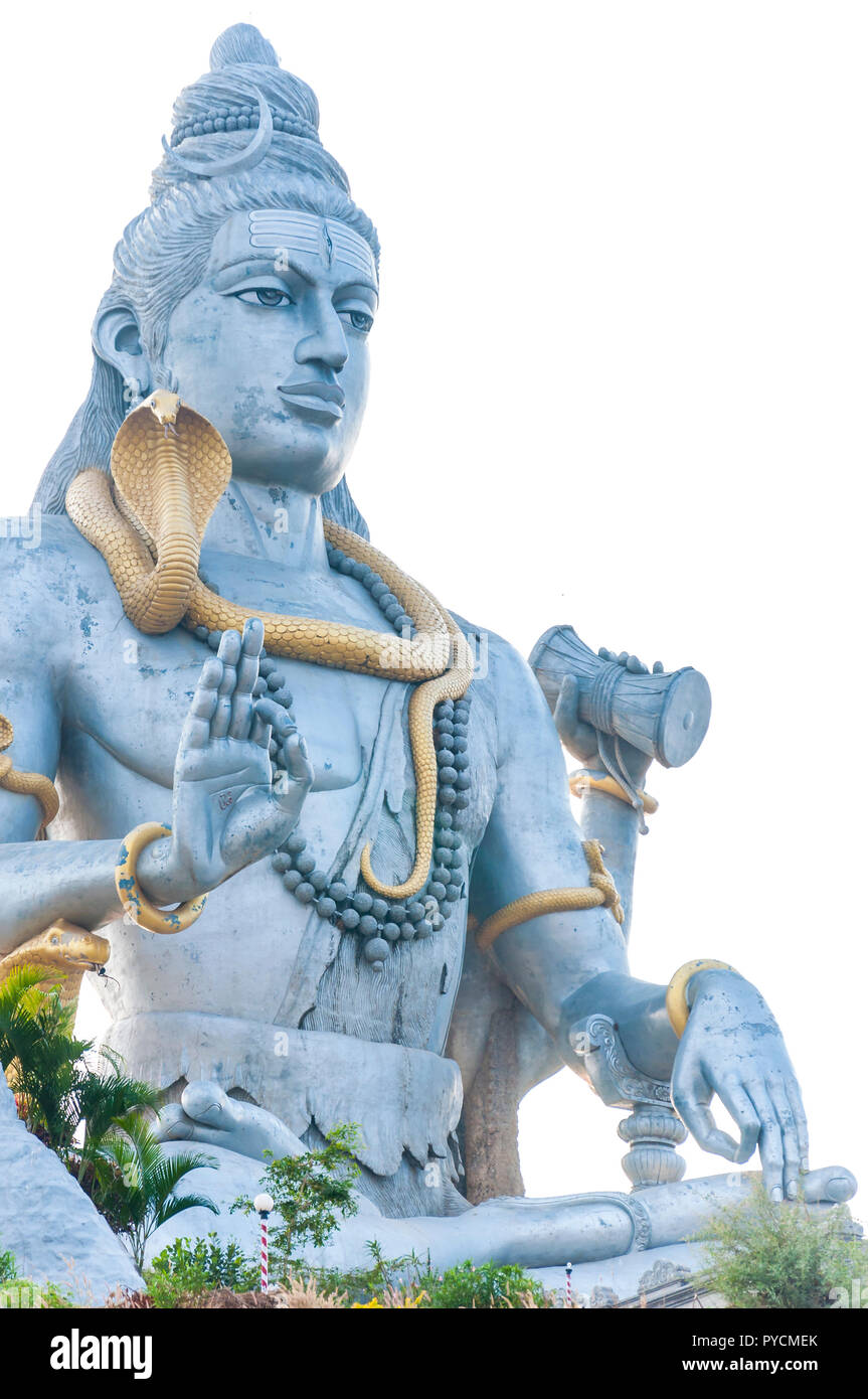 Murudeshwar, Karnataka, India January 6, 2015 The statue of great
