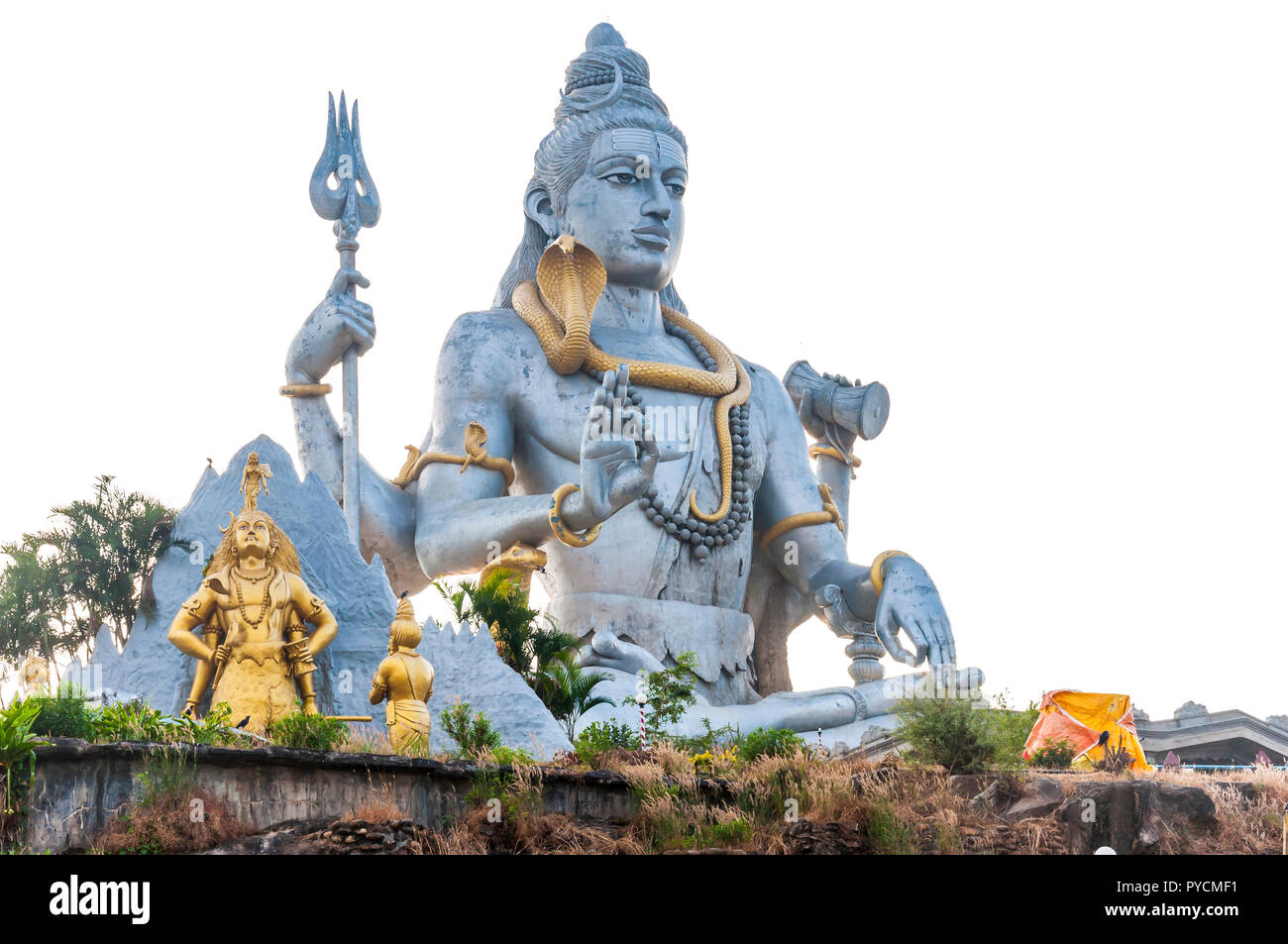 Murudeshwar, Karnataka, India January 6, 2015 The statue of great