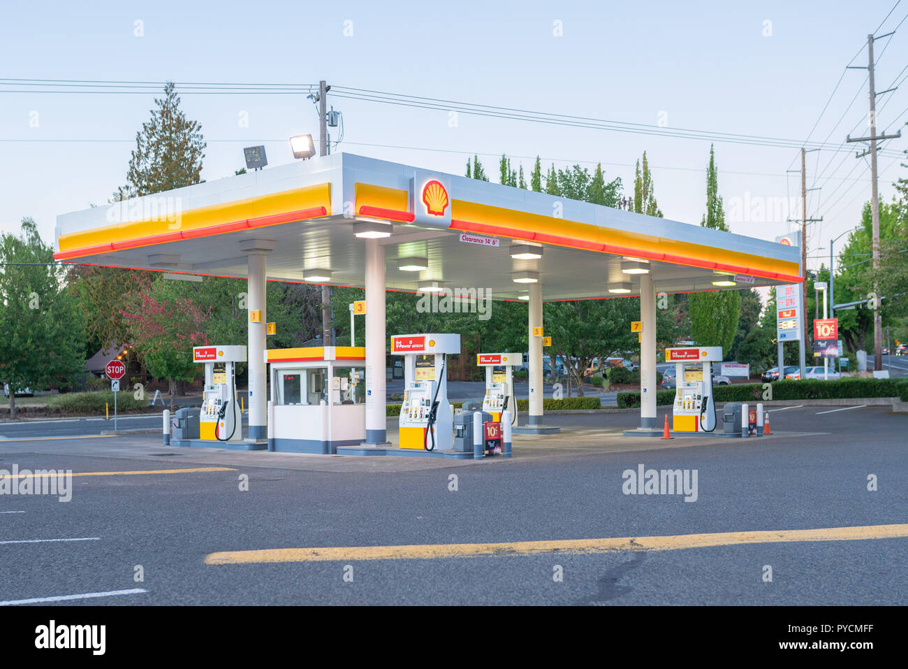 Gas usa oregon hires stock photography and images Alamy