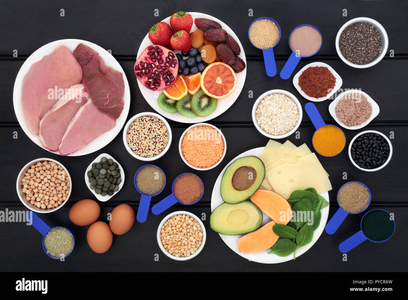 health-food-for-body-builders-high-in-protein-including-meat-dairy