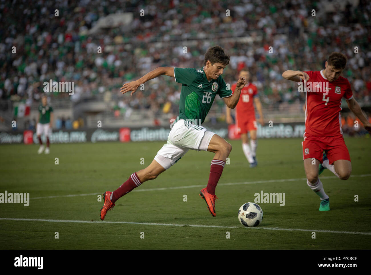 Mexican National Team winger Jürgen Damm Stock Photo