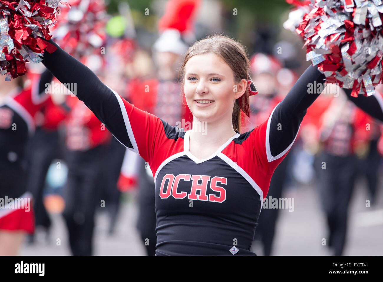 Pom pom girls hires stock photography and images Alamy