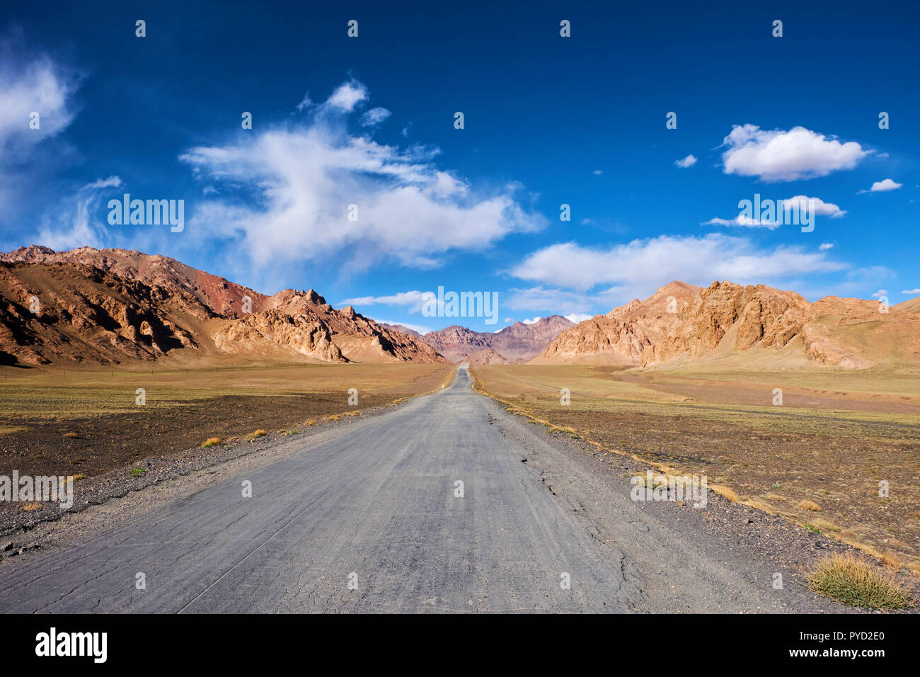 Tajikistan, Central Asia, Gorno Badakhshan, the Pamir, the Pamir highway, M41 road Stock Photo