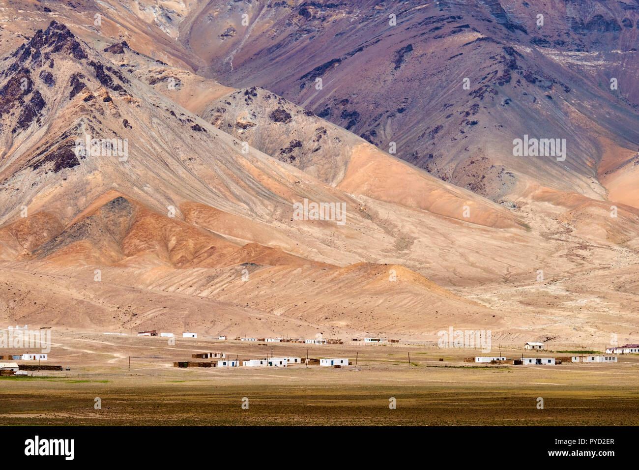Tajikistan, Central Asia, Gorno Badakhshan, the Pamir, the Pamir highway Stock Photo