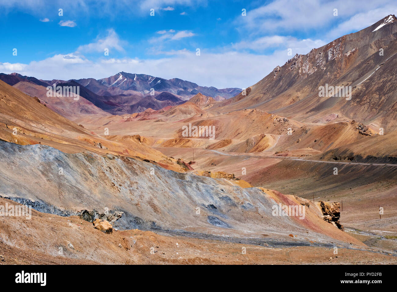 Tajikistan, Central Asia, Gorno Badakhshan, the Pamir, the Pamir highway Stock Photo