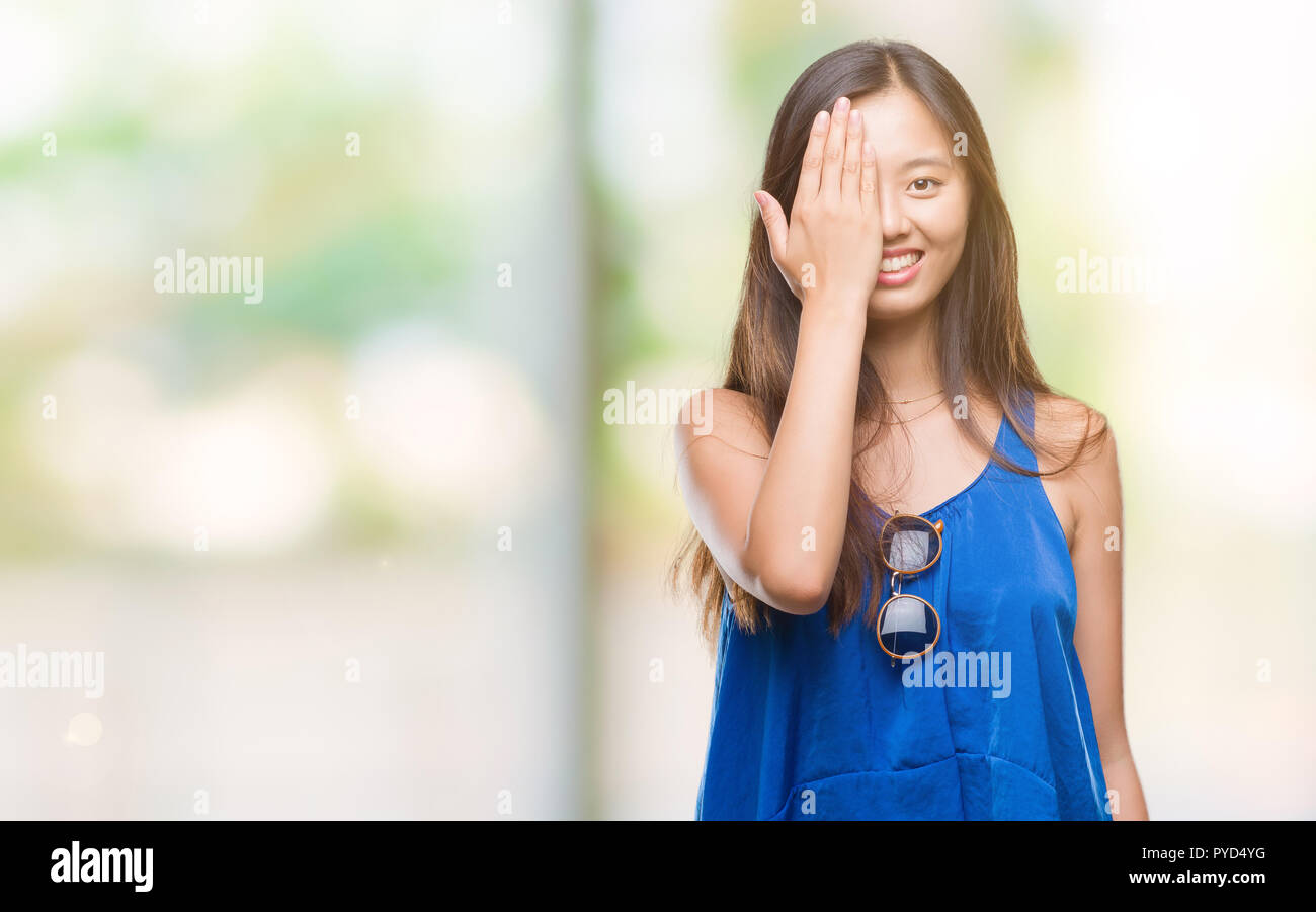 Asian girl one eye 3d pics photo Asian girl one eye 3d pics photo
