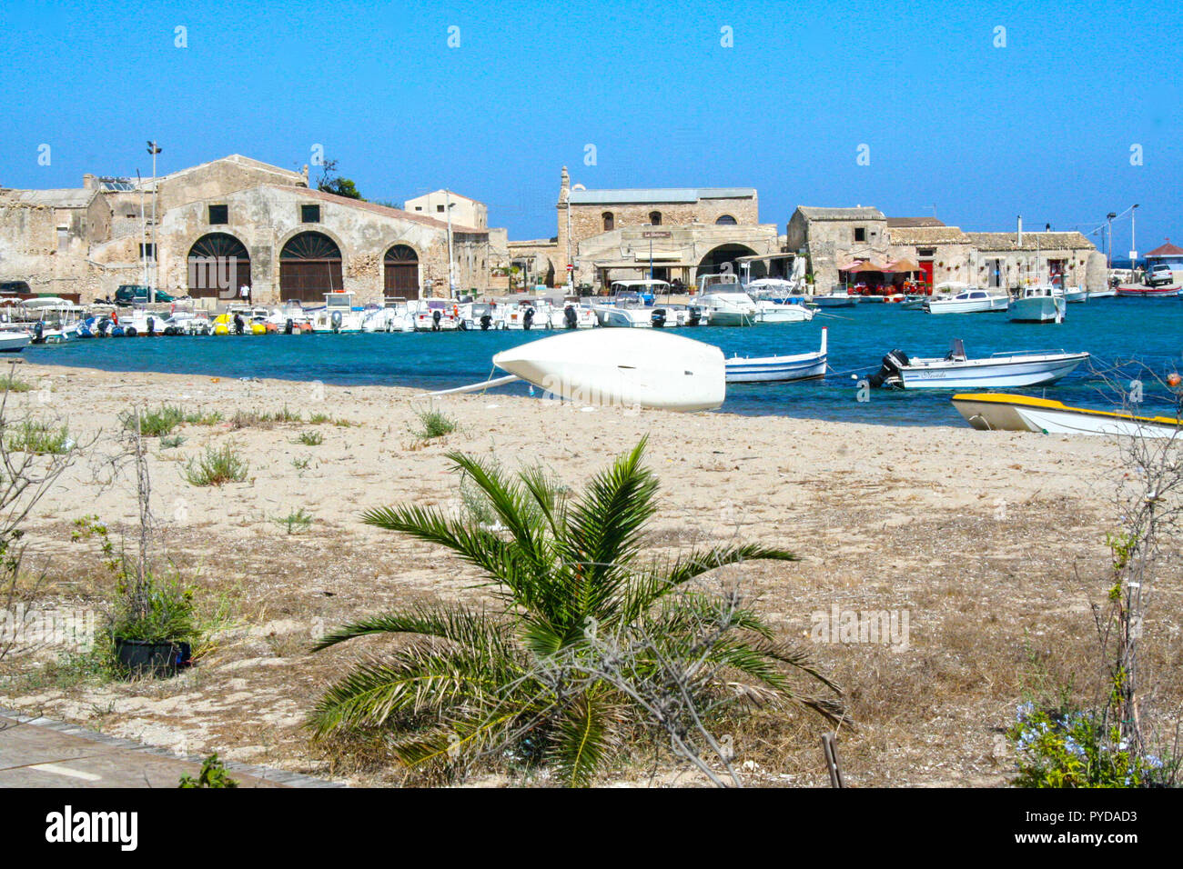 Maramemi beach in Noto, Sicily, Italy Stock Photo