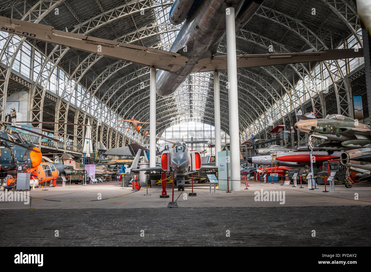 Royal Museum of the Armed Forces and Military History, Brussels Stock Photo