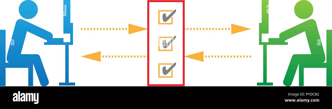 Network Protocol Vector Illustration Stock Vector Image & Art - Alamy