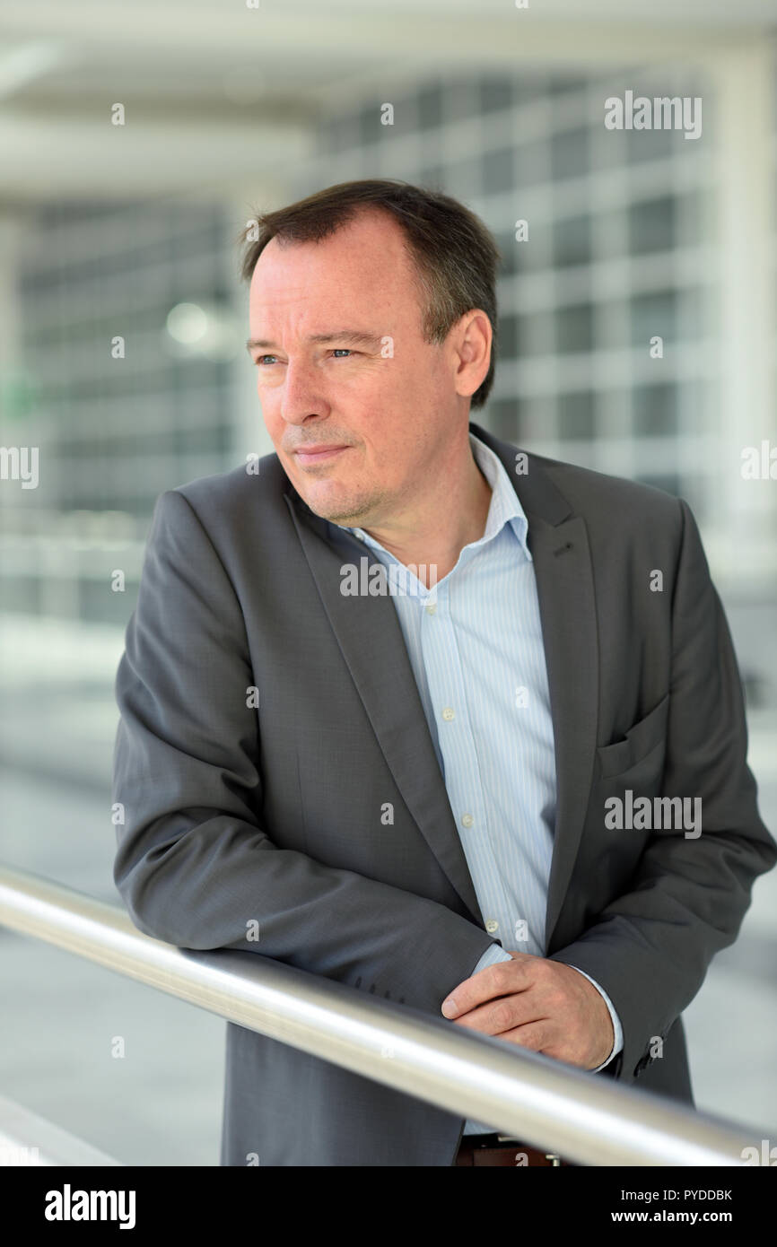 Mirko Bonne in October 2018 at the Frankfurt Book Fair. usage