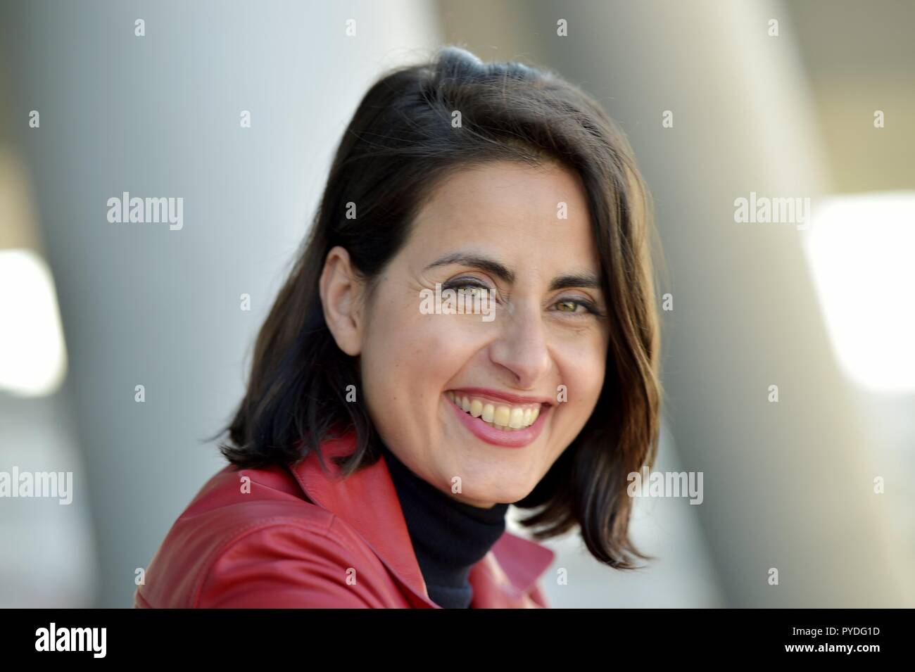 Sineb El Masrar In October 2018 At The Frankfurt Book Fair. | Usage ...