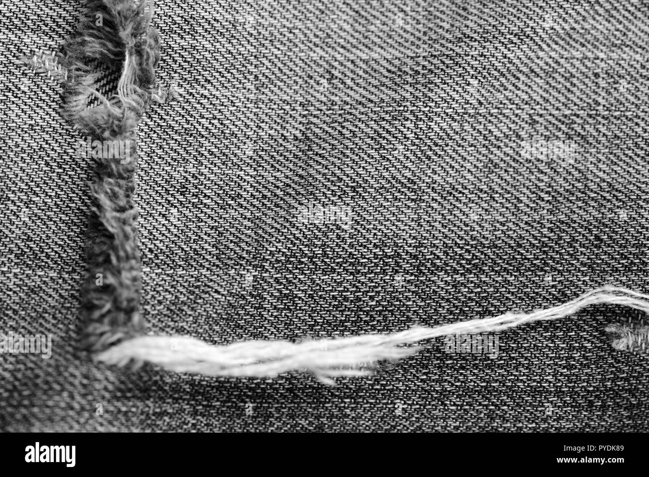 Black jeans texture background hi-res stock photography and images - Alamy