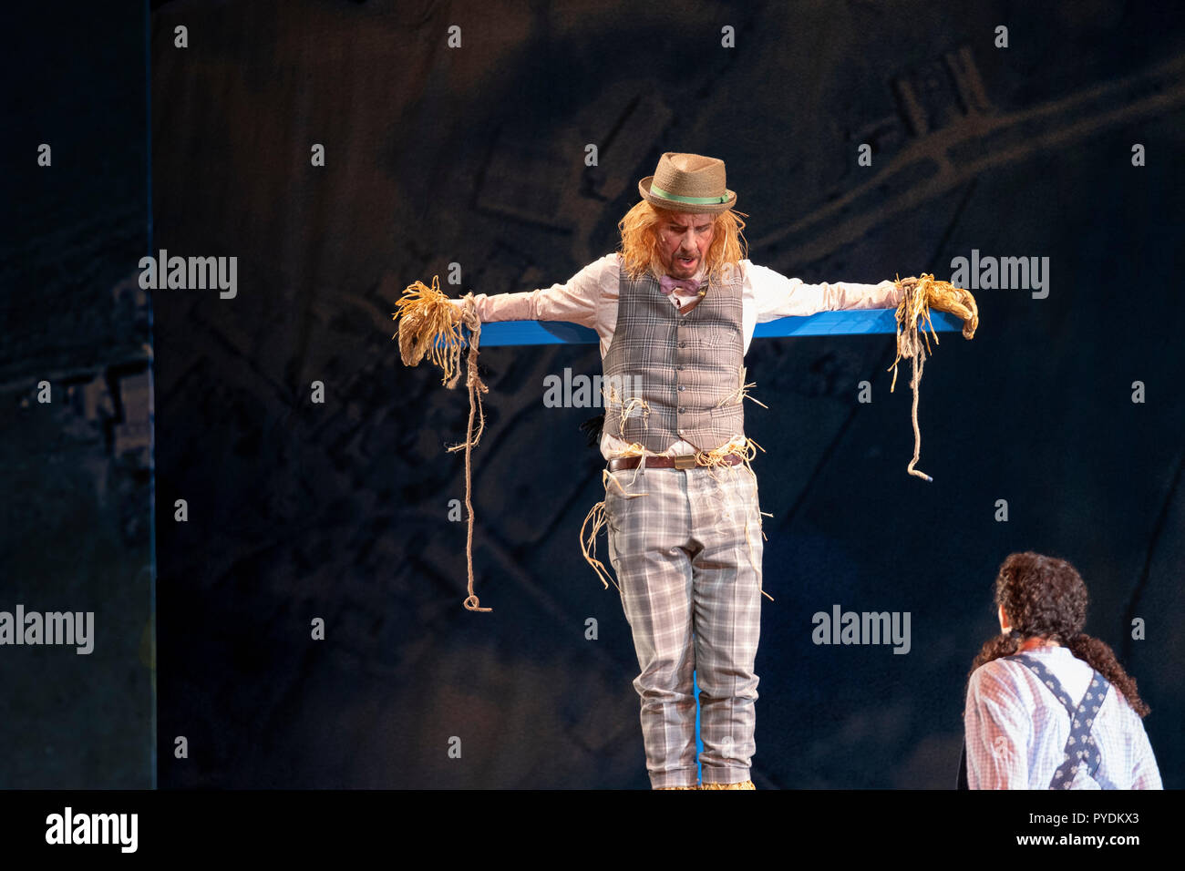 Berlin, Germany, 25 October 2018, Rehearsal of 'Der Zauberer von Oz' in Komische Oper. (Photo by Beata Siewicz / Pacific Press) Stock Photo
