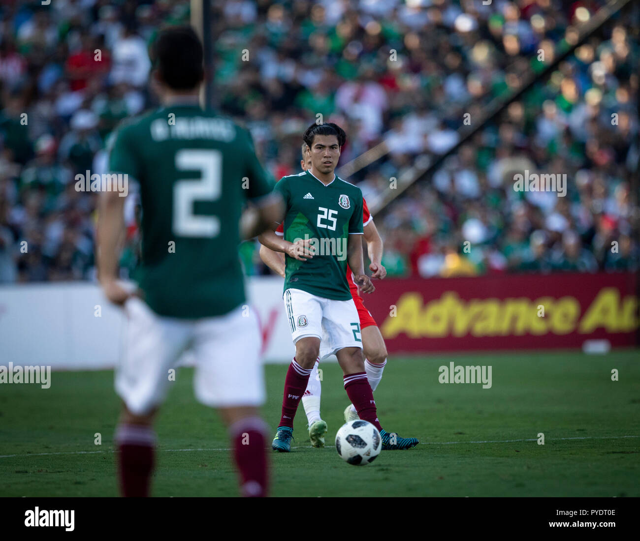 Mexican national Team Midfielder Erick Gutierrez Stock Photo