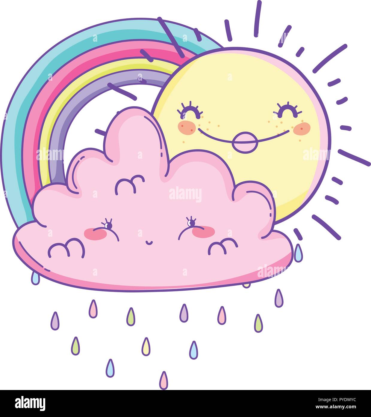 Page 3 Cartoon Sun And Cloud High Resolution Stock Photography And Images Alamy