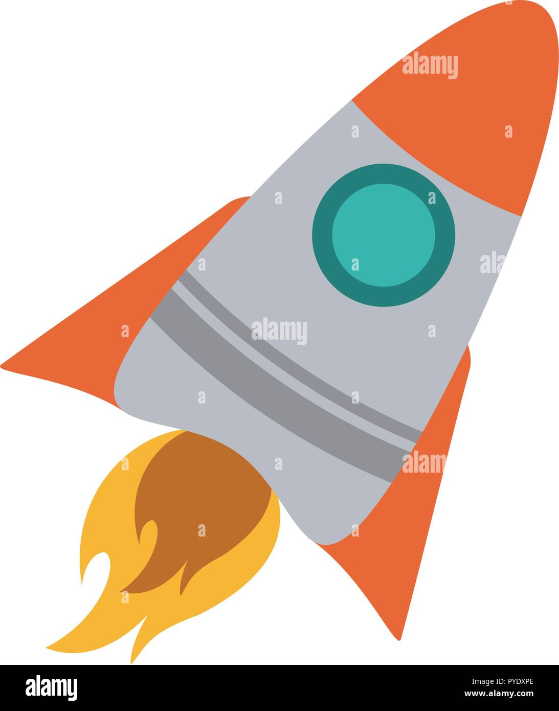 Spaceship rocket symbol Stock Vector Image & Art - Alamy