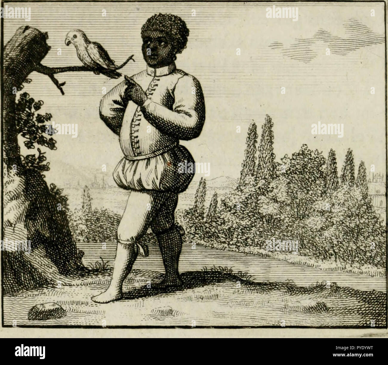 'Stichtelyke zinnebeelden, en Bybel-stoffen' (1740) Stock Photo