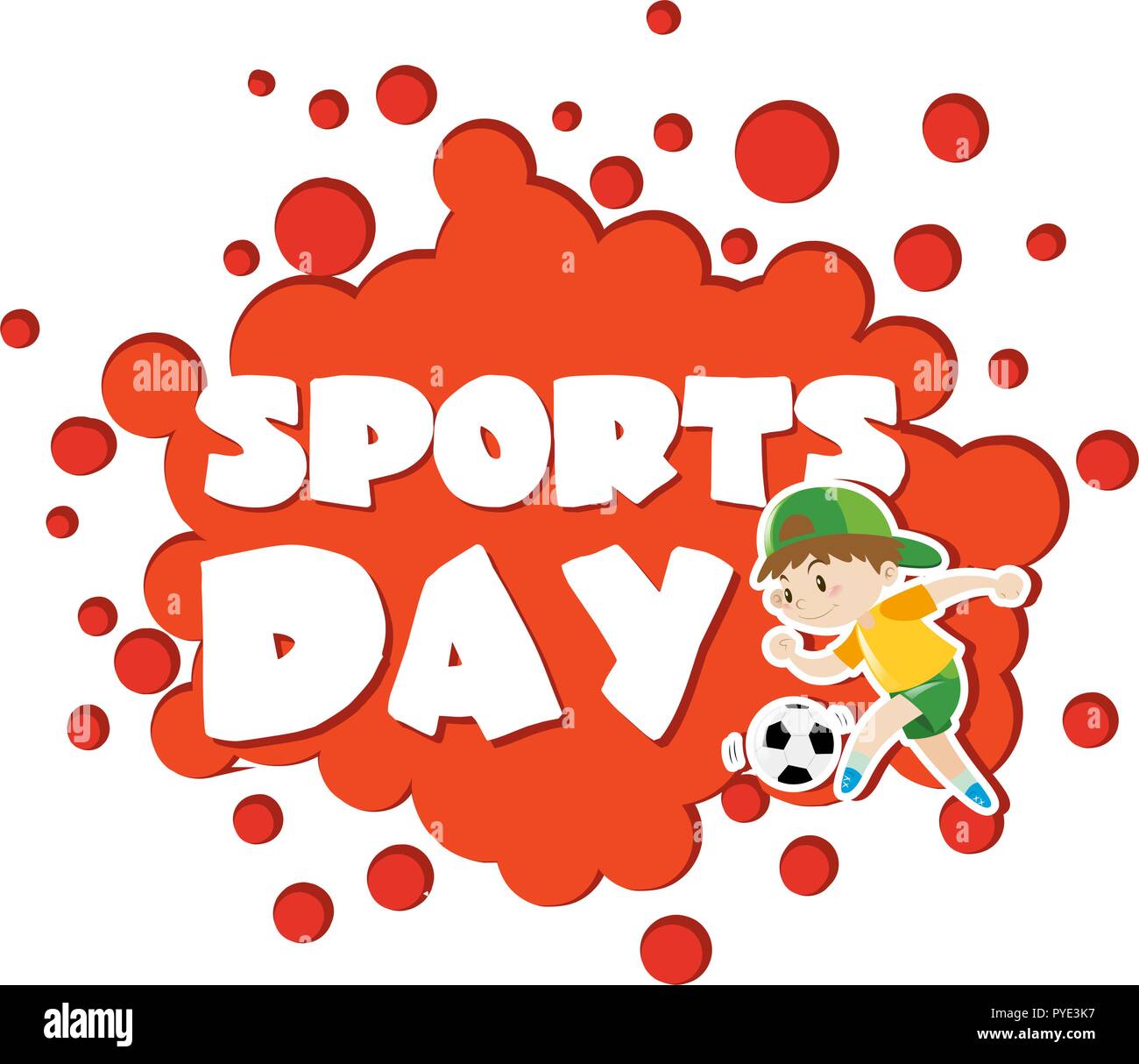 Poster Design With Sports Day Theme Illustration Stock Vector Image Poster Design With Sports Day Theme Illustration Stock Vector Image