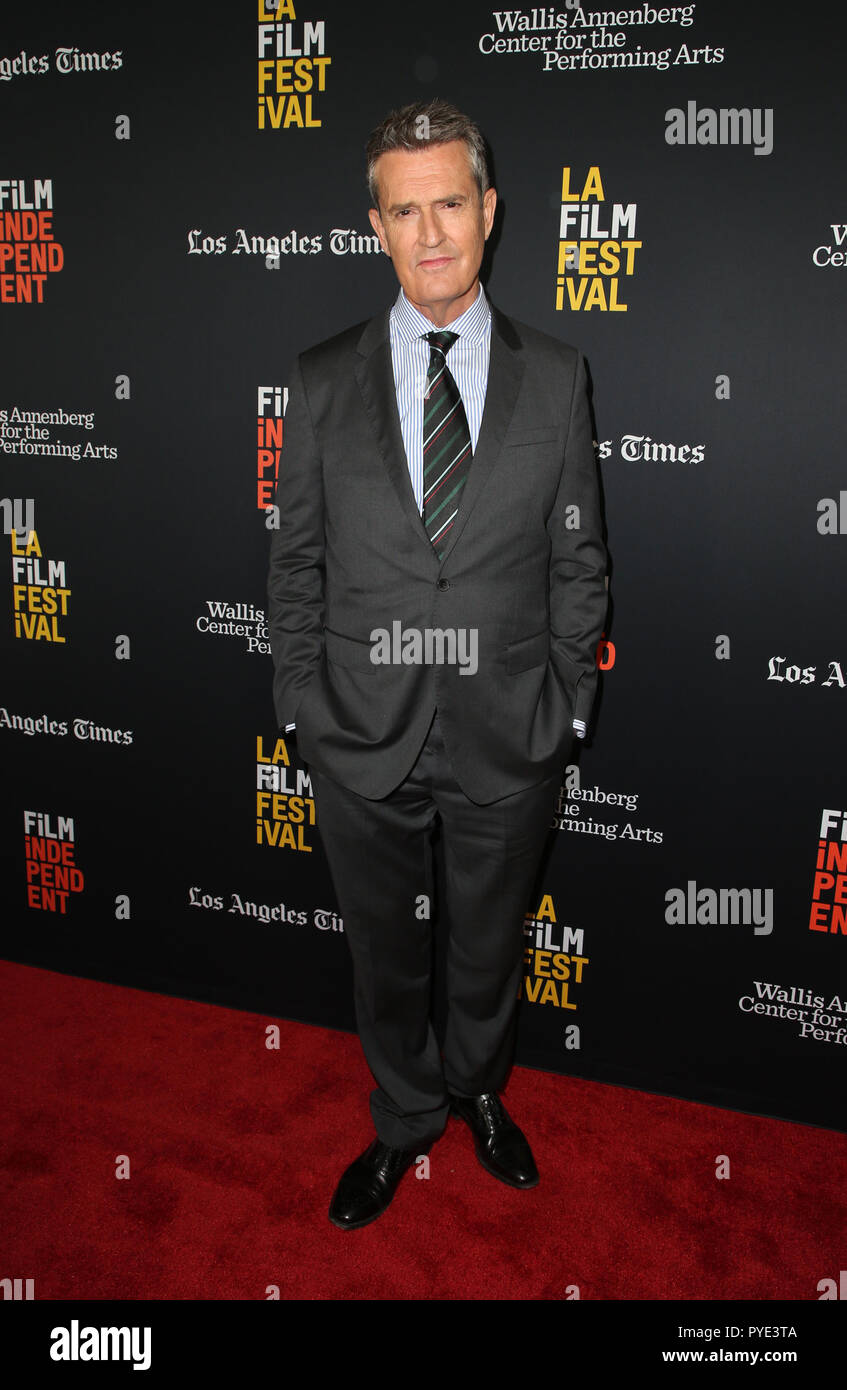 2018 LA Film Festival - Gala Screening Of 'The Happy Prince'  Featuring: Rupert Everett Where: Beverly Hills, California, United States When: 25 Sep 2018 Credit: FayesVision/WENN.com Stock Photo