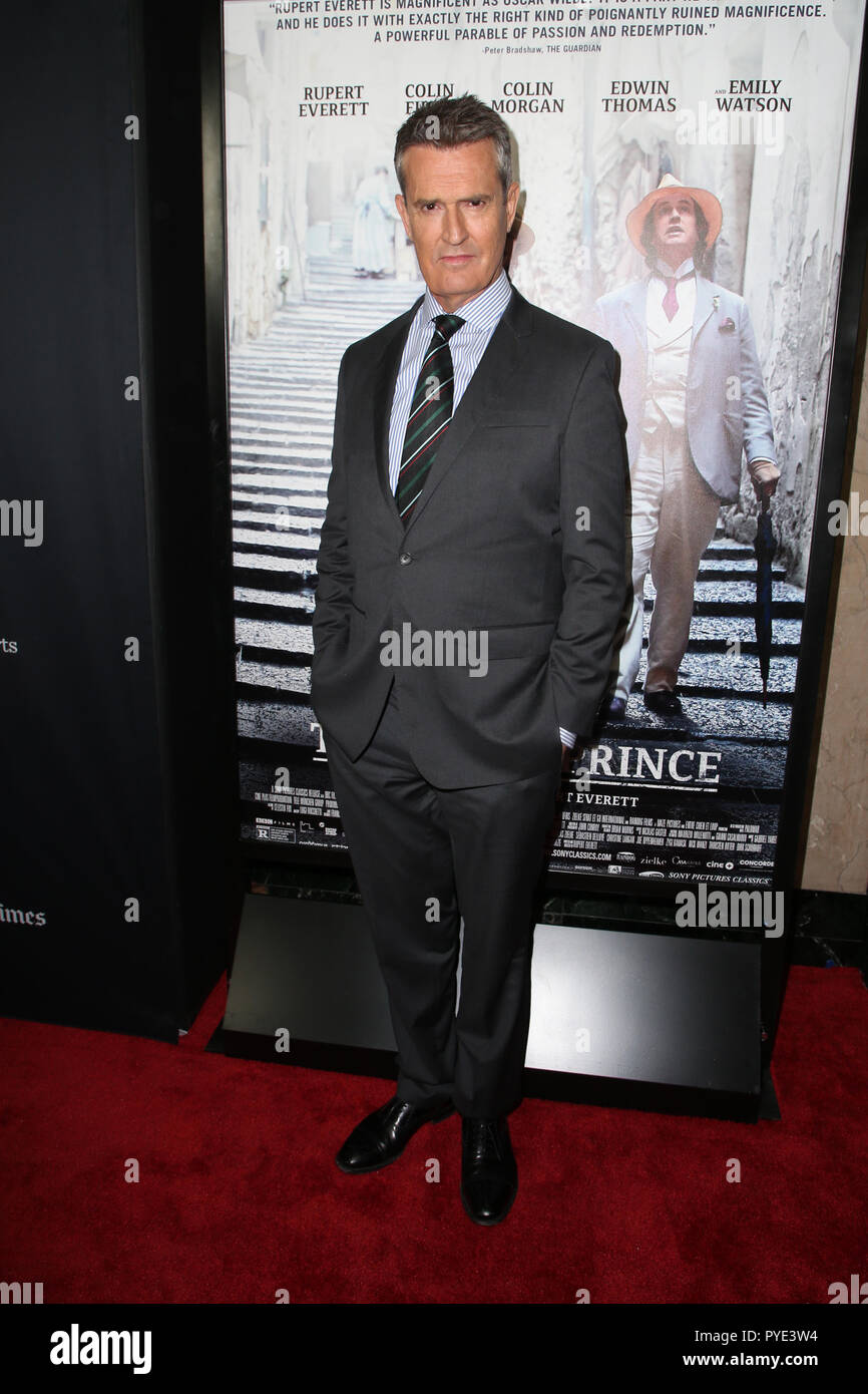 2018 LA Film Festival - Gala Screening Of 'The Happy Prince'  Featuring: Rupert Everett Where: Beverly Hills, California, United States When: 25 Sep 2018 Credit: FayesVision/WENN.com Stock Photo